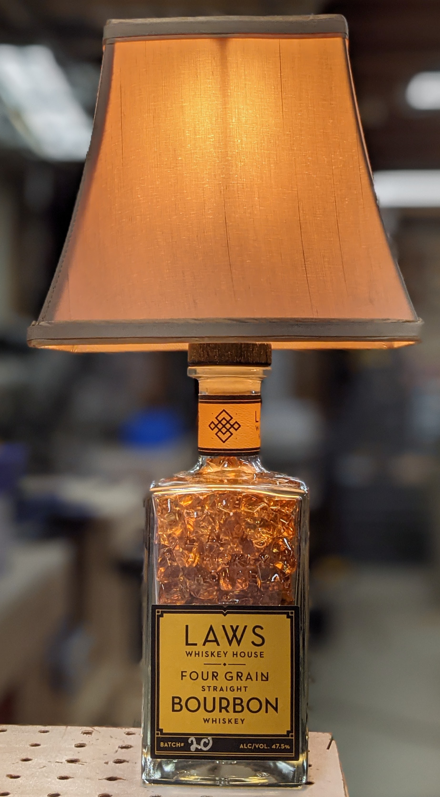 Lamp number 12: LAWS w/Acrylic