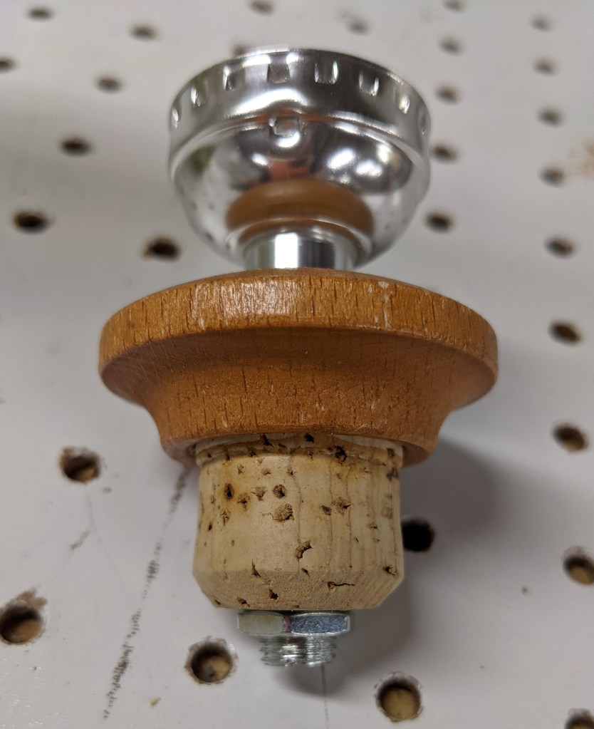 Finished Cork from the bottom.