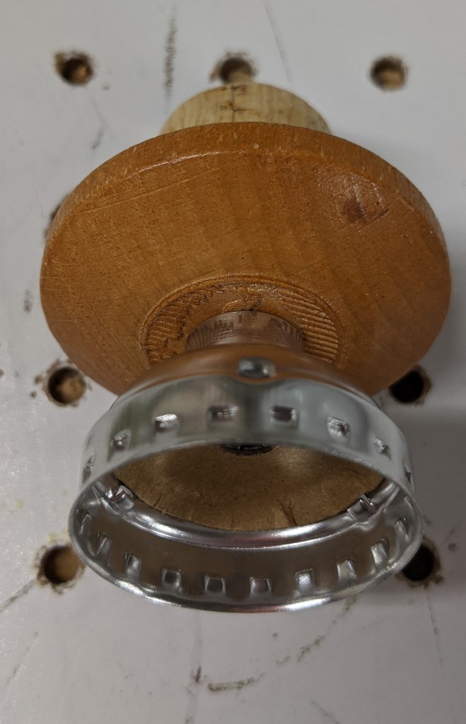 Finished Cork from the top.