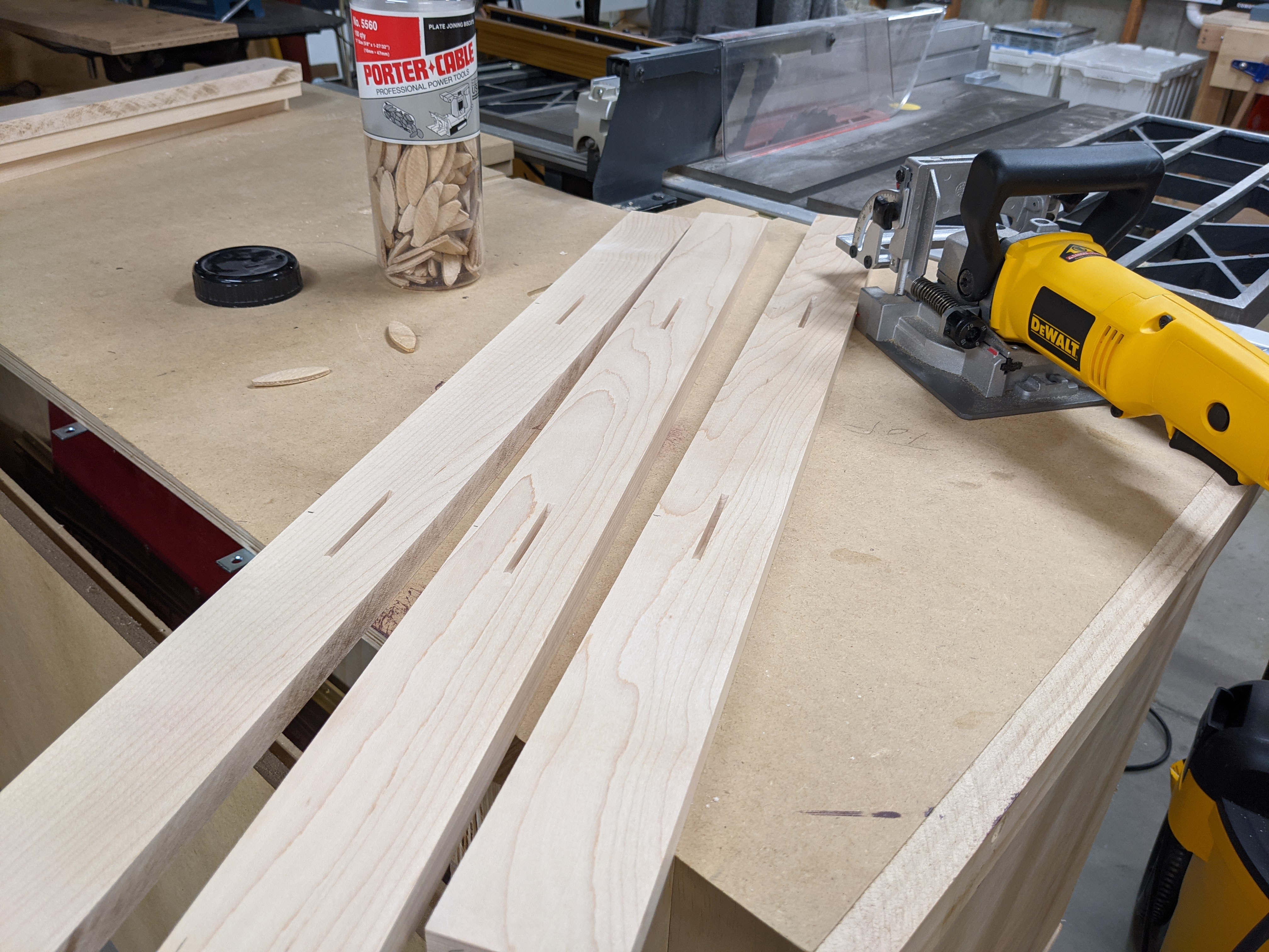 Plate Joiner on Legs