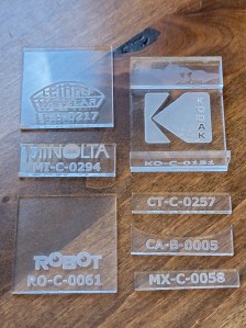 Acrylic Camera Supports